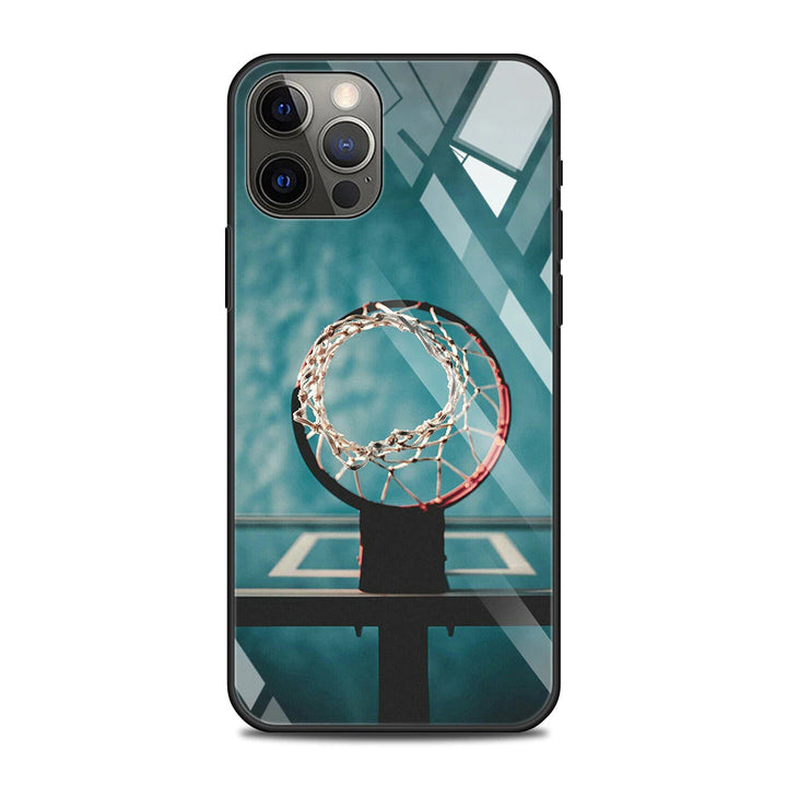 Basketball Motiv Panzerglas Hülle/Case für iPhone 13-Serie | ZITOCASES®