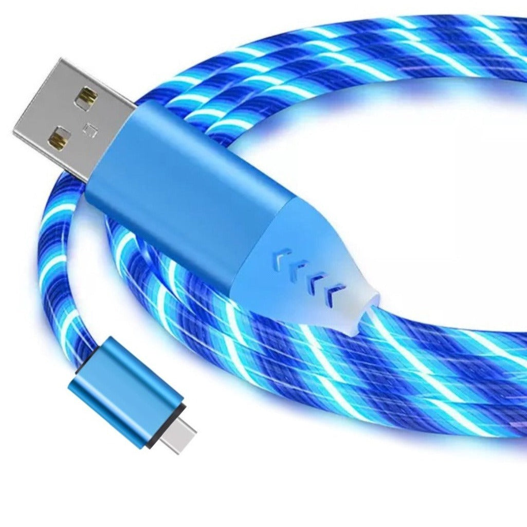 USB-A auf USB-C Ladekabel (LED) | ZITOCASES®