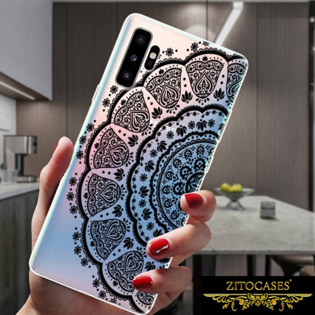 Mandala-Blumen Hülle/Case verschiedene Motive für Samsung Galaxy  S24, S24 Plus, S24 Ultra, S24 FE, S23 FE, S23, S23 Plus, S23 Ultra, S22, S22 Plus, S22 Ultra, S21 FE, S21, S21 Plus, S21 Ultra, S20, S20 Plus, S20 Ultra, S20 FE, Note 20 | ZITOCASES®