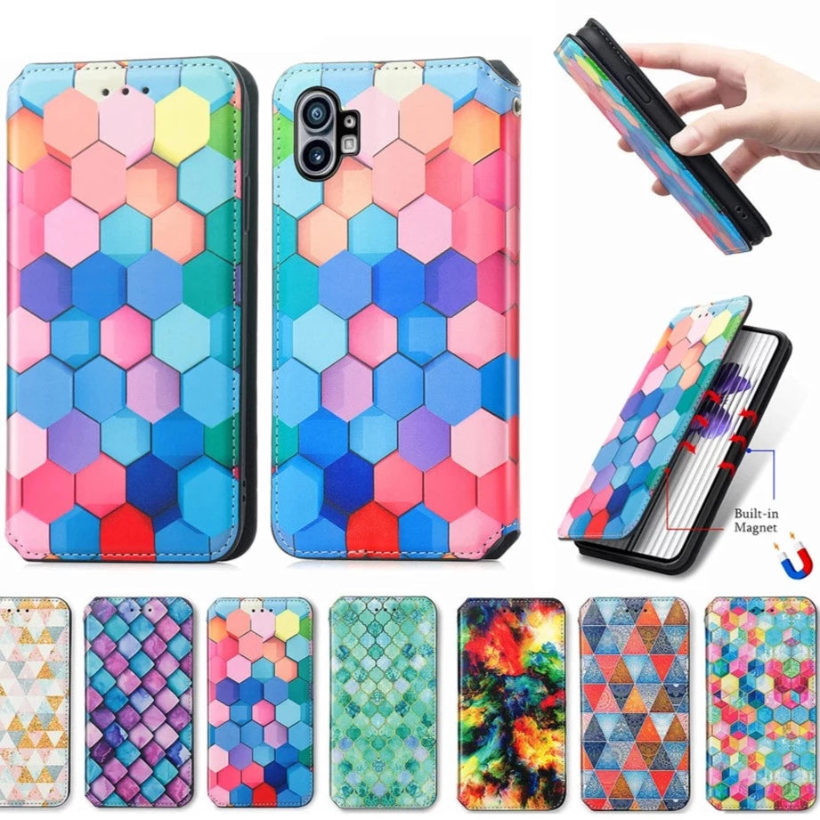 Bedruckte Kunstleder Klapp Hülle/Flip Case für Nothing Phone (3a), (3a) Pro, (2), (2a), (2a) Plus, (1), CMF Phone 1 | ZITOCASES®