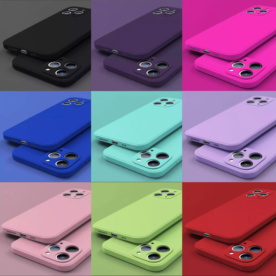 Bunte Silikon Hülle/Case verschiedene Farben für iPhone 16, 16 Plus, 16 Pro, 16 Pro Max, 15, 15 Plus, 15 Pro, 15 Pro Max,14, 14 Plus, 14 Pro, 14 Pro Max, 13, 13 Pro, 13 Pro Max, 13 Mini, 12, 12 Pro, 12 Pro Max, 12 Mini, SE, 11, 11 Pro, 11 Pro Max | ZITOCASES®