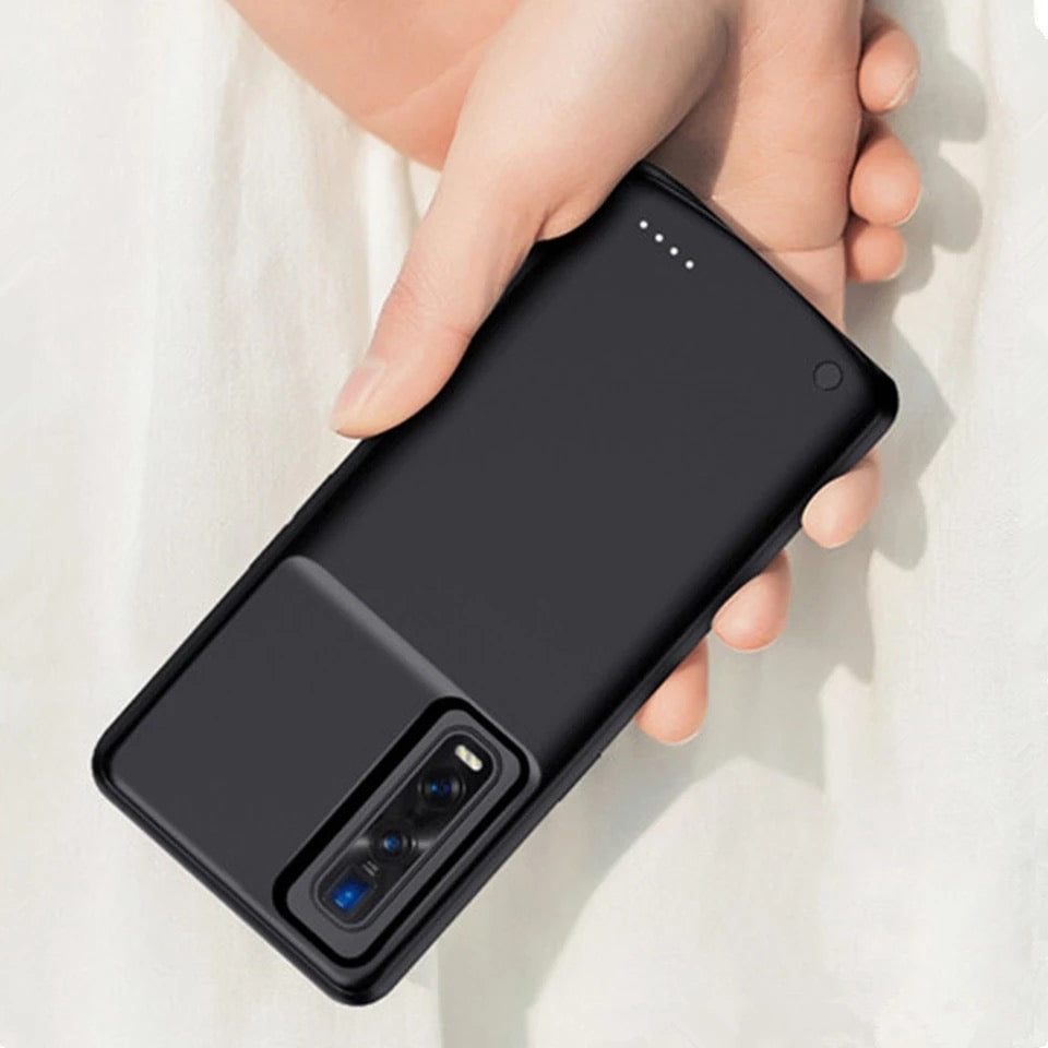 Akku/Batterie Powerbank ladende Hülle/Case mit integriertem Akku für Xiaomi 15, 15 Pro, 15 Ultra, 14T, 14T Pro, 14, 14 Pro, 14 Ultra, 13, 13 Pro, 13 Ultra, 13T, 13T Pro, 12, 12 Pro, 12X, 12T, 12T Pro, 11, 11T, 11T Pro, Redmi Note 14 | ZITOCASES®