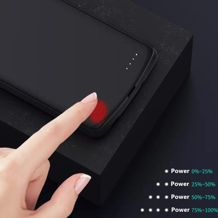 Akku/Batterie Powerbank ladende Hülle/Case mit integriertem Akku (Universal) für alle USB-C Smartphone Modelle | ZITOCASES®