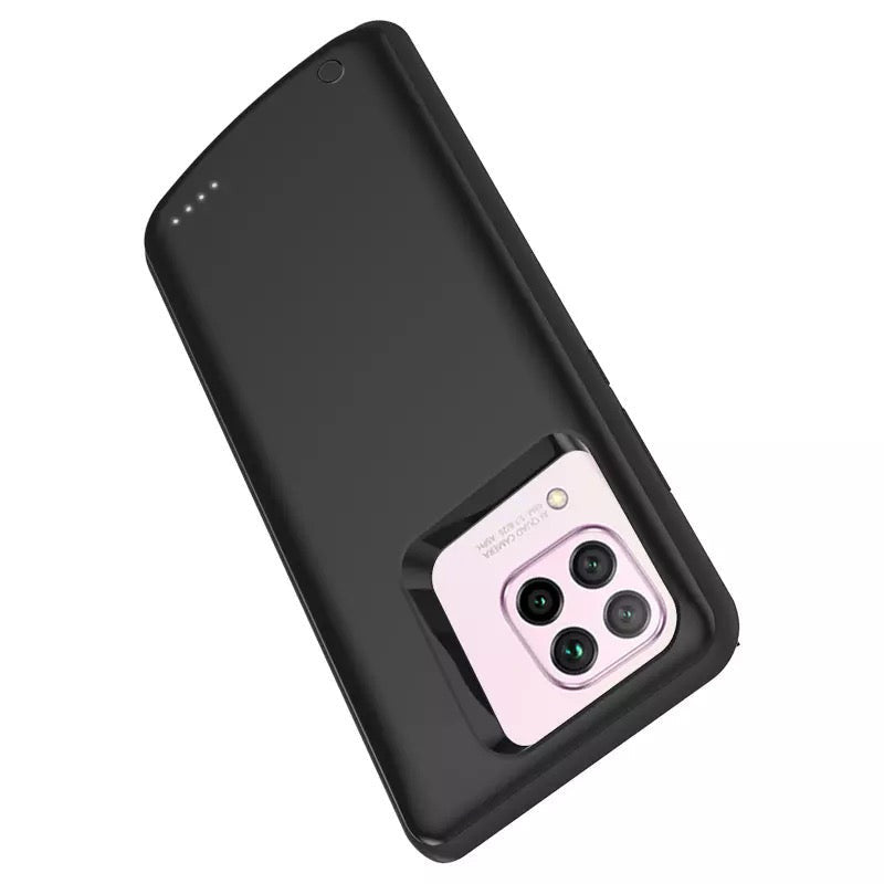 Akku/Batterie Powerbank ladende Hülle/Case mit integriertem Akku für Oppo Reno 13, 13 Pro, 12, 12 Pro, 11, 11 Pro, 10, 10 Pro, 9, 9 Pro, 9 Pro Plus, 8, 8T, 8 Pro, 7, 7 Pro, 7 SE, 6, 4, 4 Pro, 3, 3 Pro, Find X8, X8 Pro, X7, X7 Ultimate, X6, X6 Pro, X5 | ZITOCASES®