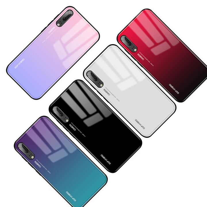 Panzerglas Hülle/Case verschiedene Farben für Huawei Pura 70, 70 Pro, 70 Ultra, P60 Pro, P50, P50 Pro, P40, P40 Pro, P40 Lite,  P30, P30 Pro, P30 Lite, P20, P20 Pro, P20 Lite, P10, P10 Plus, P10 Lite, Mate 60 Pro, 50 Pro, 40 Pro, Nova 12s, 12i, 12 SE | ZITOCASES®