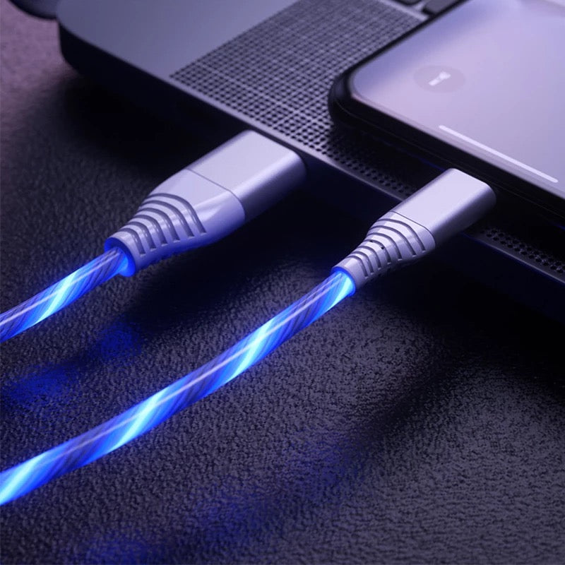 USB-A auf Lightning Ladekabel (LED) | ZITOCASES®