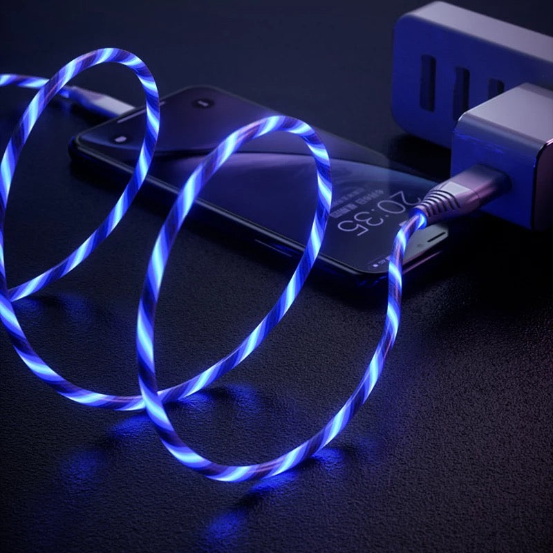 USB-A auf Lightning Ladekabel (LED) | ZITOCASES®