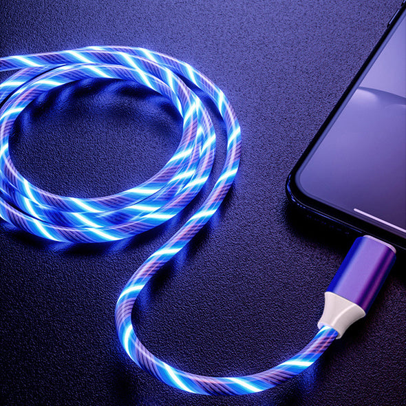 USB-A auf Lightning Ladekabel (LED) | ZITOCASES®