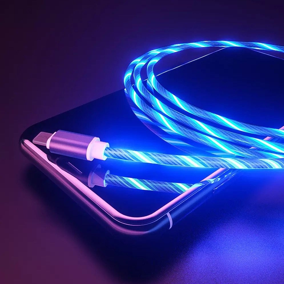 USB-A auf Lightning Ladekabel (LED) | ZITOCASES®