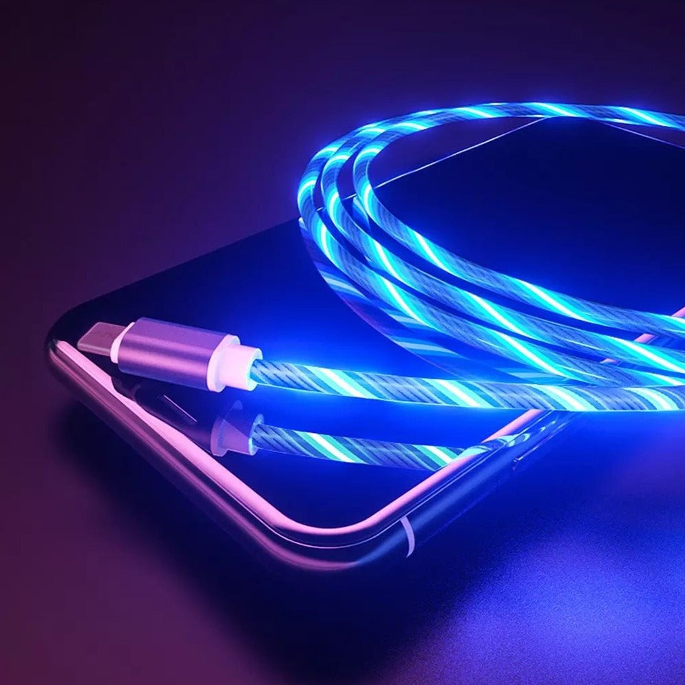 USB-A auf USB-C Ladekabel (LED) | ZITOCASES®