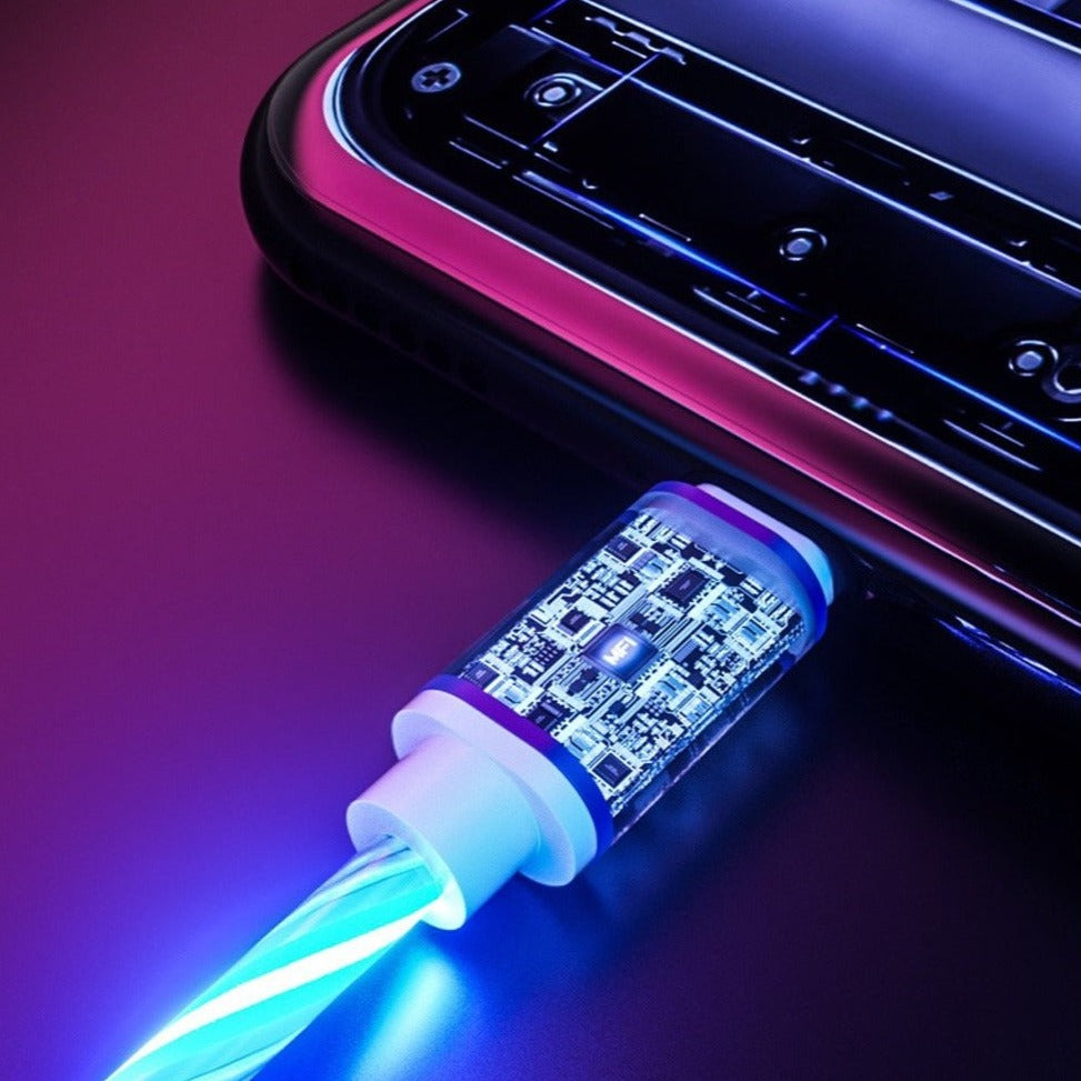 USB-A auf Lightning Ladekabel (LED) | ZITOCASES®