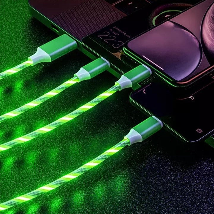 USB-A auf Lightning Ladekabel (LED) | ZITOCASES®