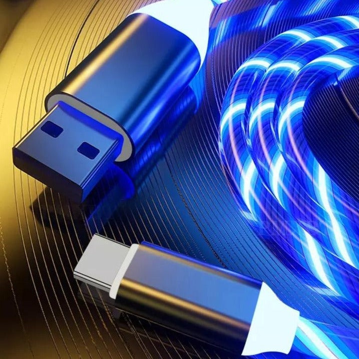 USB-A auf Lightning Ladekabel (LED) | ZITOCASES®