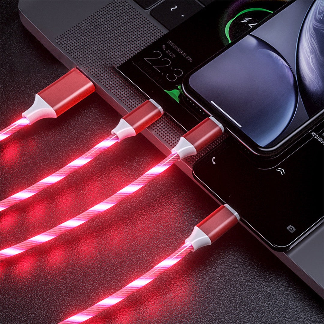 USB-A auf USB-C Ladekabel (LED) | ZITOCASES®