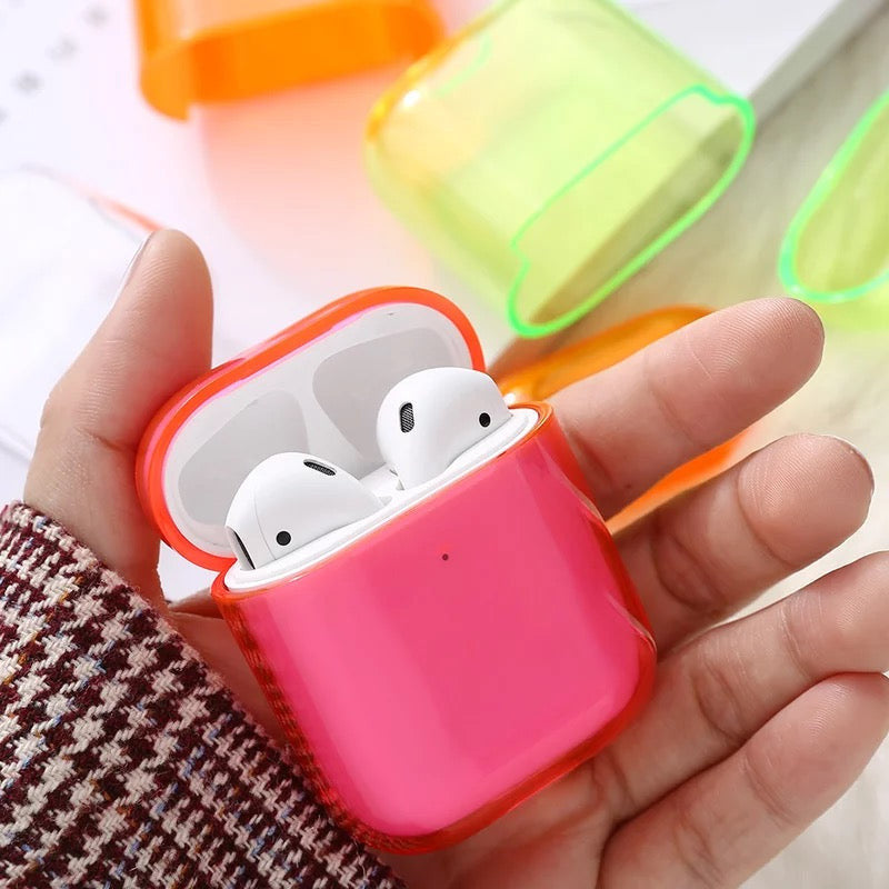 Neon Plastik Hülle/Case für AirPods 1, 2, 3, 4 | ZITOCASES®