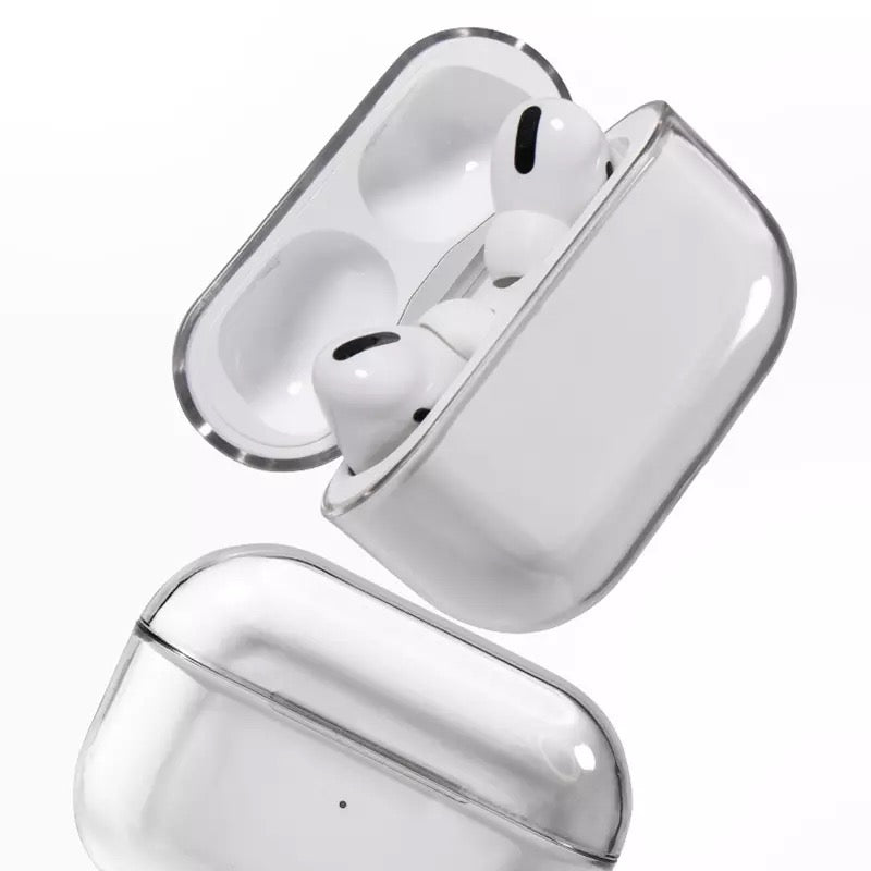 Transparente 1,5mm Plastik Hülle/Case für AirPods Pro 1, 2 | ZITOCASES®