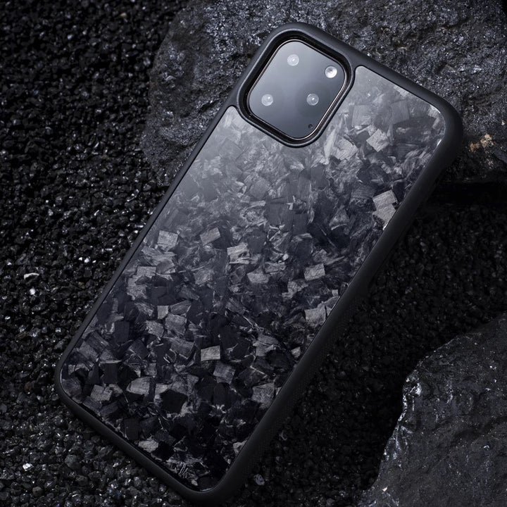 Forged Carbon Optik Panzerglas Hülle/Case für iPhone 16, 16 Plus, 16 Pro, 16 Pro Max, 15, 15 Plus, 15 Pro, 15 Pro Max, 14, 14 Plus, 14 Pro, 14 Pro Max, 13, 13 Pro, 13 Pro Max, 13 Mini, 12, 12 Pro, 12 Pro Max, 12 Mini, SE, 11, 11 Pro, 11 Pro Max | ZITOCASES®