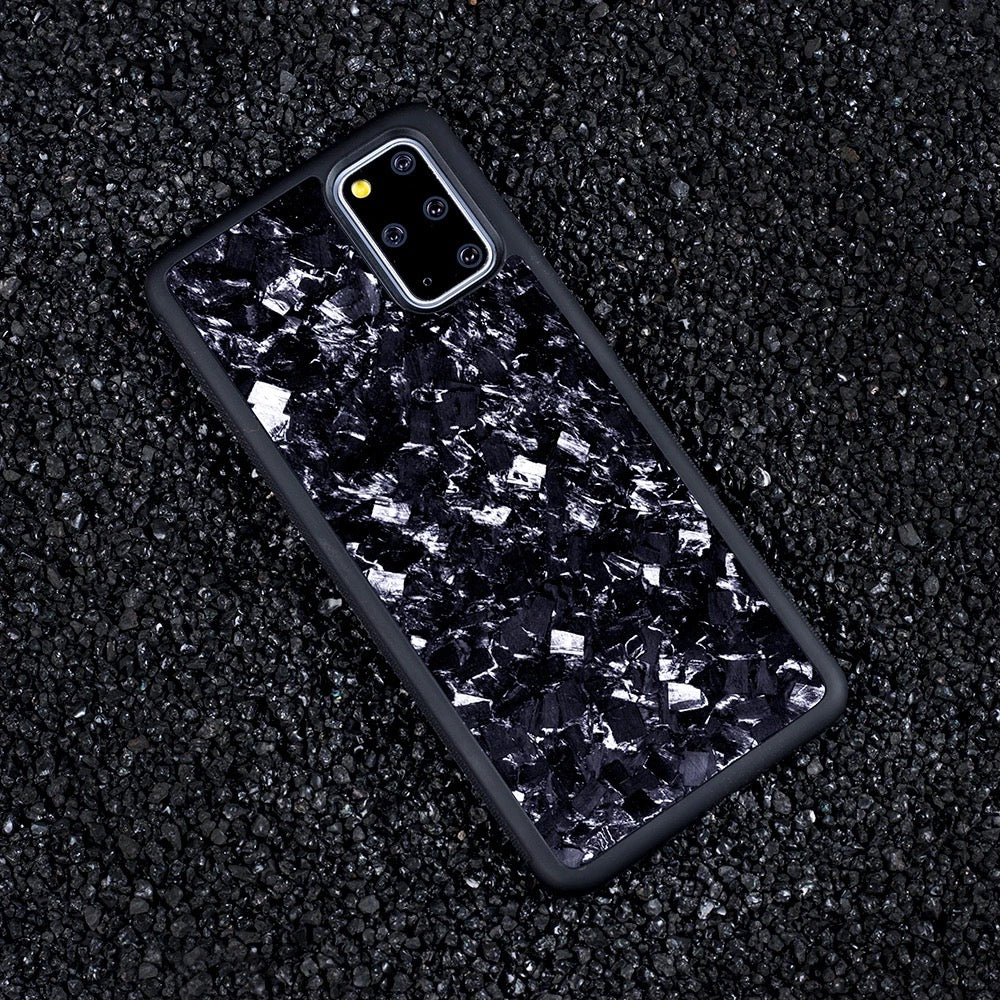 Forged Carbon Optik Panzerglas Hülle/Case für Samsung Galaxy A31, A30S, A23, A22, A21S, A20E, A20S, A14, A13, A12, A10, A04S, A03S, A03, A02S, A02 | ZITOCASES®