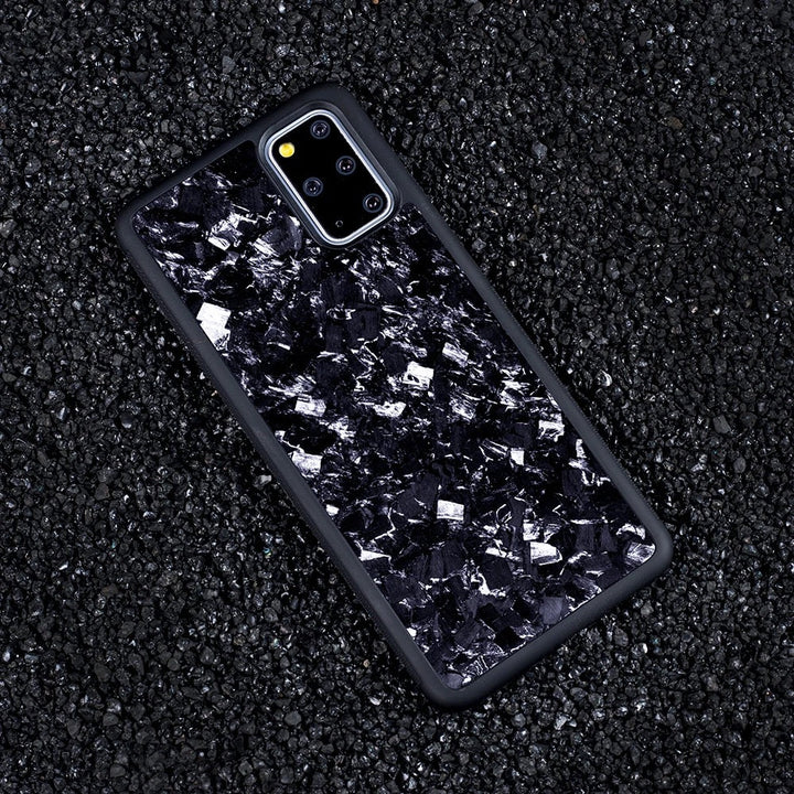 Forged Carbon Optik Panzerglas Hülle/Case für Samsung Galaxy M53, M52, M51, M33, M32, M31S, M31, M30S, M23, M22, M21, M13, M12, M11 | ZITOCASES®