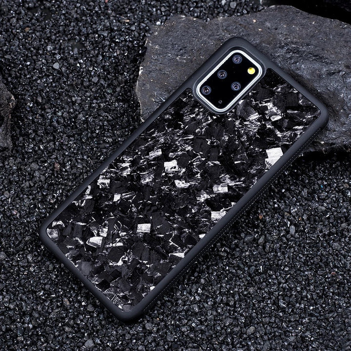 Forged Carbon Optik Panzerglas Hülle/Case für Samsung Galaxy M53, M52, M51, M33, M32, M31S, M31, M30S, M23, M22, M21, M13, M12, M11 | ZITOCASES®