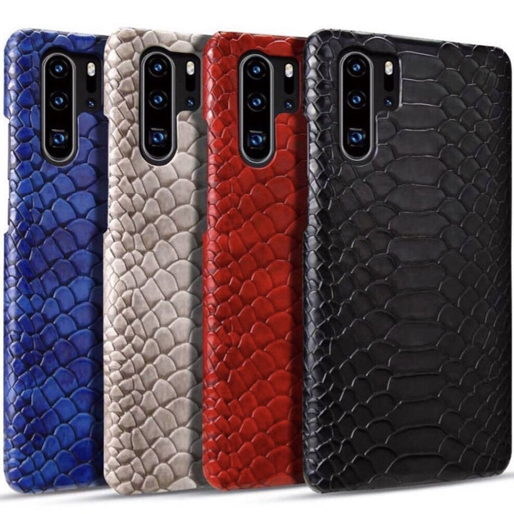 Schlangen-Leder Optik Hülle/Case verschiedene Farben für Huawei Nova-Serie | ZITOCASES®