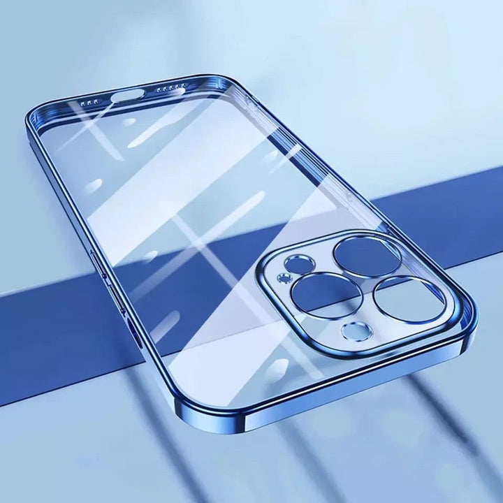 Transparent/Chrom Soft Hülle/Case verschiedene Farben für iPhone 16, 16 Plus, 16 Pro, 16 Pro Max, 15, 15 Plus, 15 Pro, 15 Pro Max, 14, 14 Plus, 14 Pro, 14 Pro Max, 13, 13 Pro, 13 Pro Max, 13 Mini, 12, 12 Pro, 12 Pro Max, 12 Mini, SE, 11, 11 Pro | ZITOCASES®