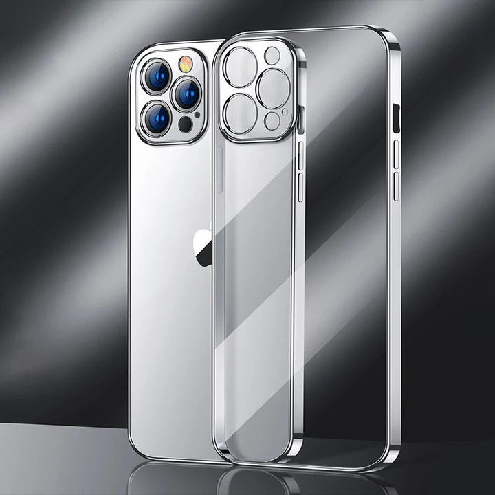 Transparent/Chrom Soft Hülle/Case verschiedene Farben für iPhone 16, 16 Plus, 16 Pro, 16 Pro Max, 15, 15 Plus, 15 Pro, 15 Pro Max, 14, 14 Plus, 14 Pro, 14 Pro Max, 13, 13 Pro, 13 Pro Max, 13 Mini, 12, 12 Pro, 12 Pro Max, 12 Mini, SE, 11, 11 Pro | ZITOCASES®