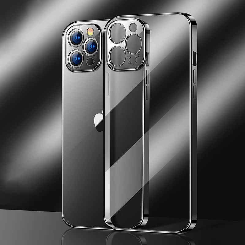 Transparent/Chrom Soft Hülle/Case verschiedene Farben für iPhone 16, 16 Plus, 16 Pro, 16 Pro Max, 16e, 15, 15 Plus, 15 Pro, 15 Pro Max, 14, 14 Plus, 14 Pro, 14 Pro Max, 13, 13 Pro, 13 Pro Max, 13 Mini, 12, 12 Pro, 12 Pro Max, 12 Mini, SE, 11 | ZITOCASES®