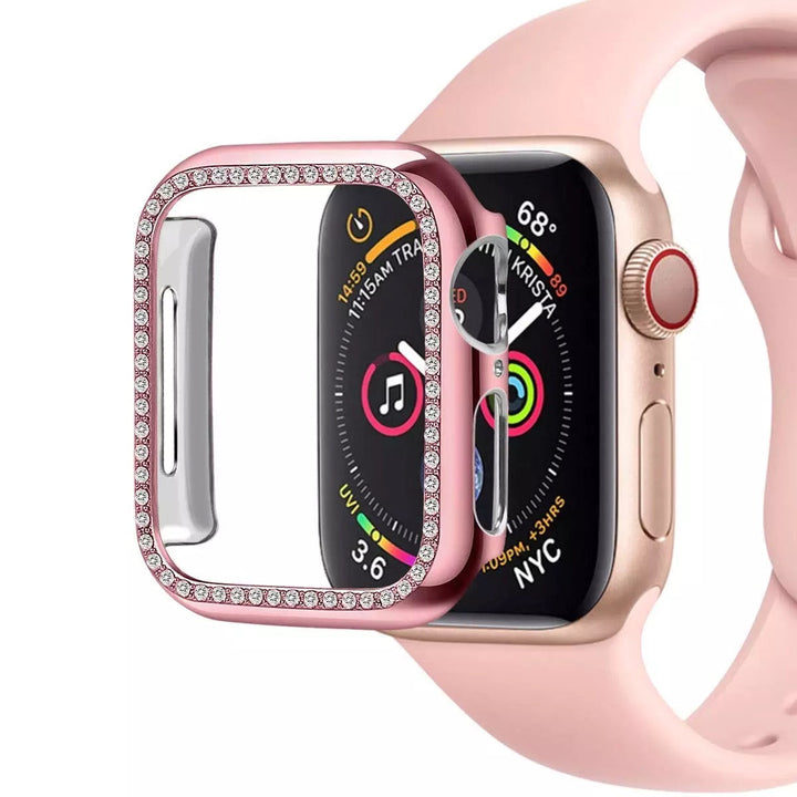 Chrom-Glitzer/Diamant Hülle/Case für Apple Watch Series 10, 9, 8, 7, 6, 5, 4, 3, 2 ,1, SE, Ultra | ZITOCASES®