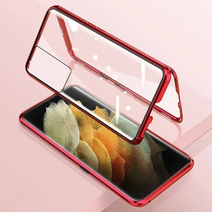 360° [KLARSICHT 9H-Glas] Aluminium Vollschutz Hülle/Case für Oppo Reno 12, 11, 10, 9, F, A-Serie | ZITOCASES®