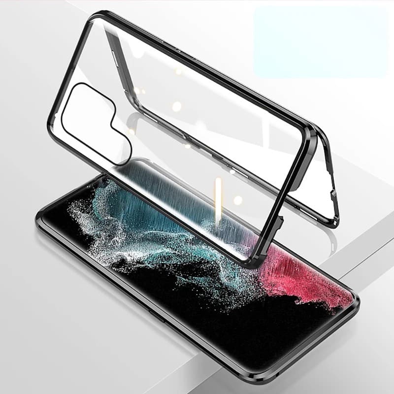 360° [KLARSICHT 9H-Glas] Aluminium Vollschutz Hülle/Case für Samsung Galaxy S24, S24 Plus, S24 Ultra, S24 FE, S23 FE, S23, 23 Plus, S23 Ultra, S22, S22 Plus, S22 Ultra, S21, S21 Plus, S21 Ultra, S21 FE, S20, S20 Plus, S20 Ultra, S20 FE, S10, Note 20 | ZITOCASES®