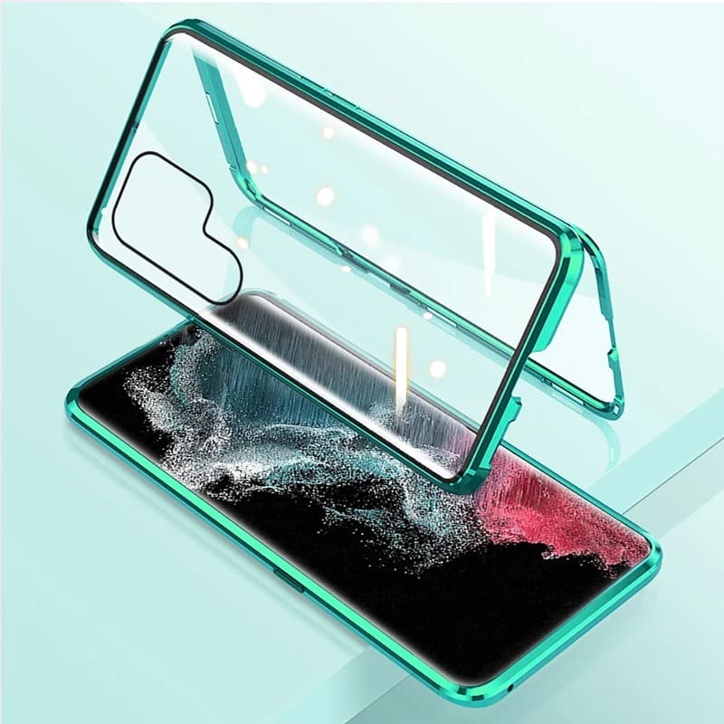 360° [KLARSICHT 9H-Glas] Aluminium Vollschutz Hülle/Case für Huawei Nova, P-Smart-Serie | ZITOCASES®