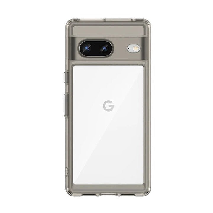 Transparente Silikon/Plastik Hülle/Case mit buntem Rahmen für Google Pixel 9, 8, 7, 6-Serie | ZITOCASES®