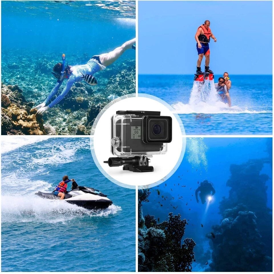 Wasserdichte Taucher Hülle/Case für GoPro HERO 13, 12, 11, 10, 9, 8, 7, 6, 5, MAX | ZITOCASES®