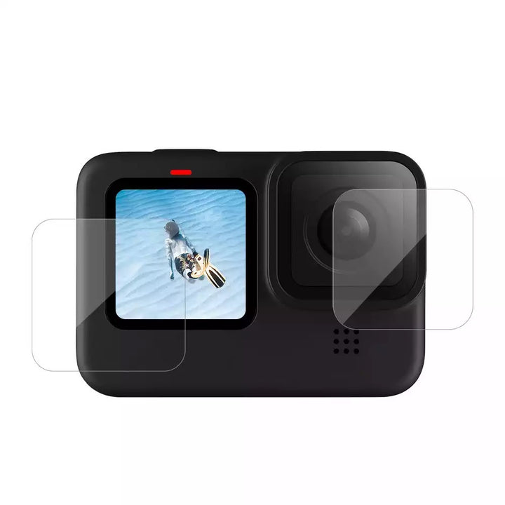 Schutzglas Set (Display + Linse) für GoPro HERO 13, 12, 11, 10, 9, 8, 7, 6, 5, MAX | ZITOCASES®