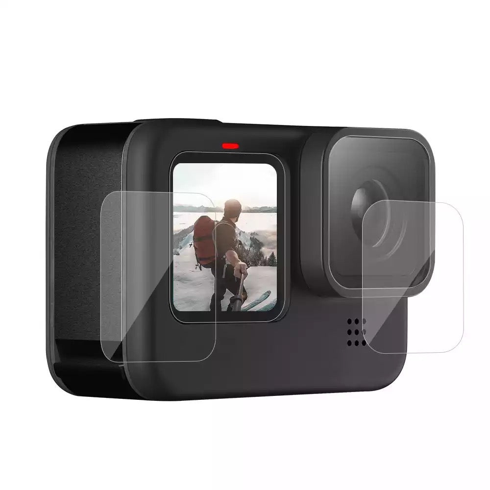 Schutzglas Set (Display + Linse) für GoPro HERO 13, 12, 11, 10, 9, 8, 7, 6, 5, MAX | ZITOCASES®