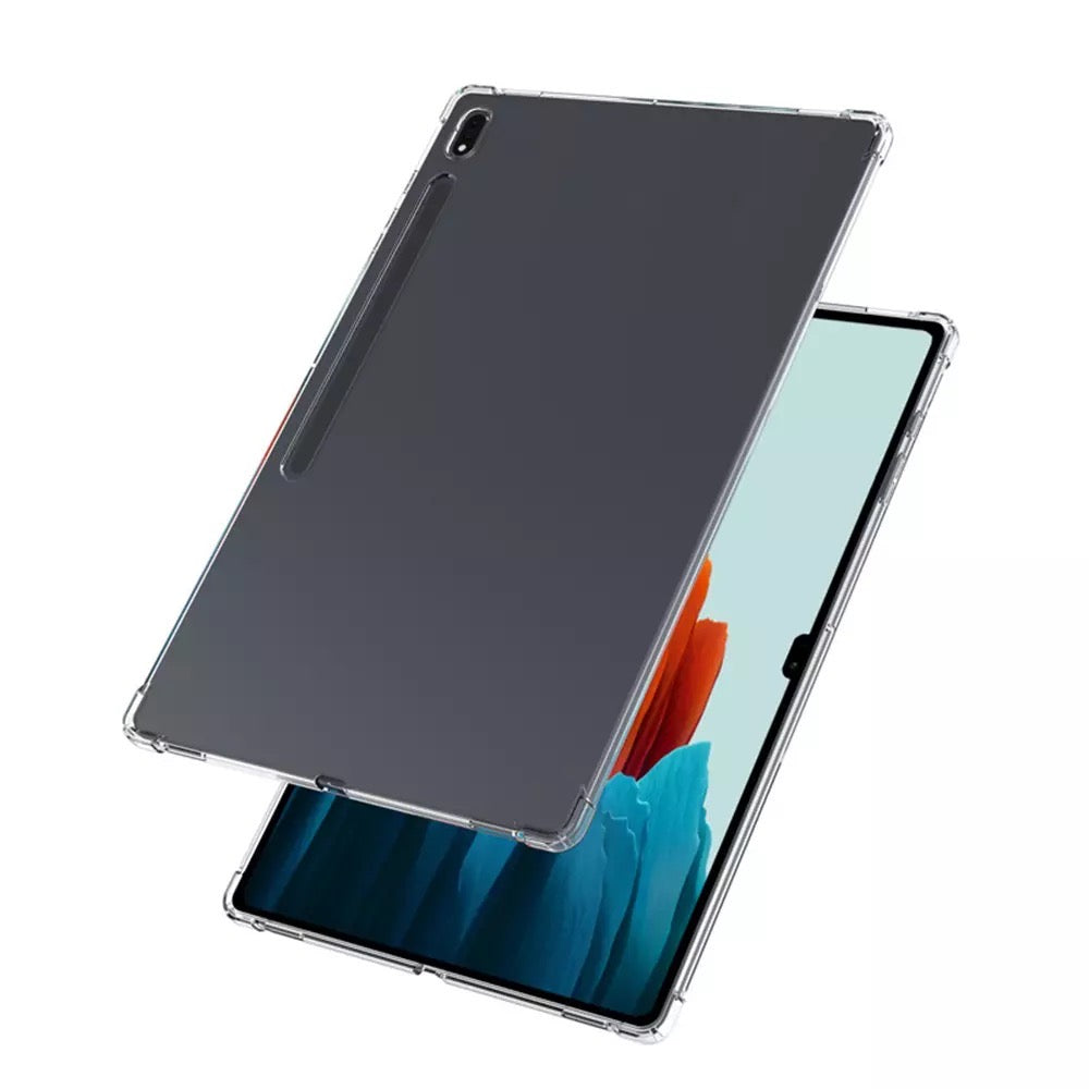 Transparente Airbag Silikon Hülle/Case für Samsung Galaxy Tab S10 Plus, S10 Ultra, S9, S9 Plus, S9 Ultra, S8, S8 Plus, S8 Ultra, S7, S7 Plus, S6, A7, A7 Lite, A8 | ZITOCASES®