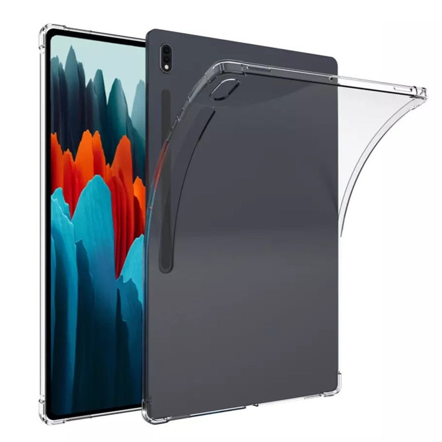 Transparente Airbag Silikon Hülle/Case für Samsung Galaxy Tab S10 Plus, S10 Ultra, S9, S9 Plus, S9 Ultra, S8, S8 Plus, S8 Ultra, S7, S7 Plus, S6, A7, A7 Lite, A8 | ZITOCASES®