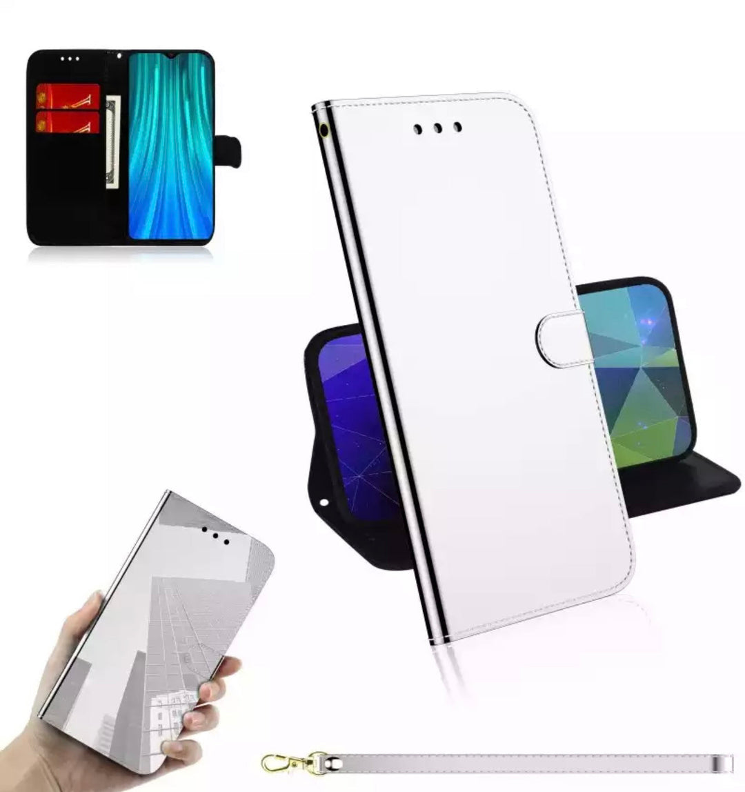 Spiegel Hochglanz Kunstleder Klapp Hülle/Flip Case für Samsung Galaxy S24, S24 Plus, S24 Ultra, S24 FE, S23 FE, S23, S23 Plus, S23 Ultra, S22, S22 Plus, S22 Ultra, S21 FE, S21, S21 Plus, S21 Ultra, S20, S20 Plus, S20 Ultra, S20 FE, S10, Note 20 | ZITOCASES®