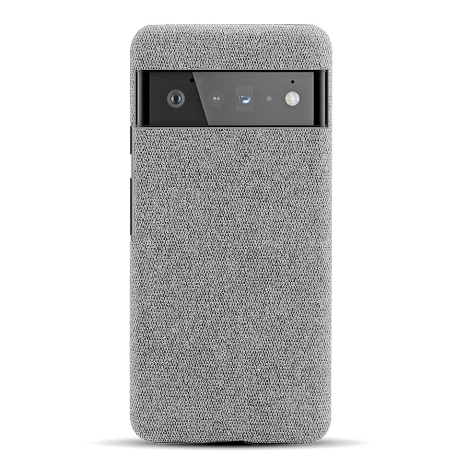 Stoff überzogene Soft Hülle/Case für Google Pixel 9, 9 Pro, 9 Pro XL, 9A, 8, 8 Pro, 8A, 7, 7 Pro, 7A, 6, 6 Pro, 6A, 5, 4, 4 XL, 4A, 3, 3A, 3A XL | ZITOCASES®