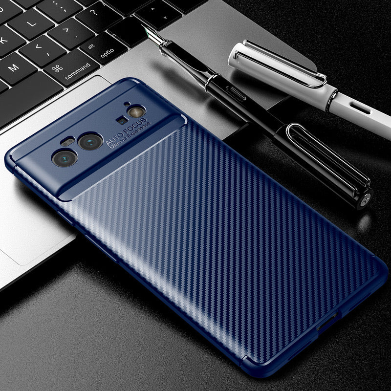 Carbon Soft Hülle/Case verschiedene Farben für Google Pixel Google Pixel 9, 9 Pro, 9 Pro XL, 9A, 8, 8 Pro, 8A, 7, 7 Pro, 7A, 6, 6 Pro, 6A, 5, 4, 4 XL, 4A, 3, 3 XL, 3A, 3A XL | ZITOCASES®