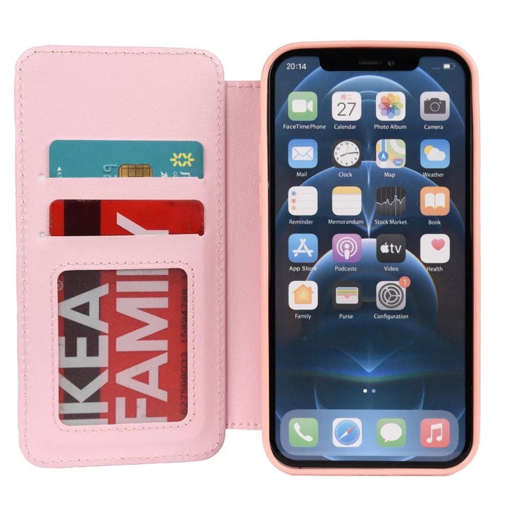 Luxus Kunstleder Klapp Hülle/Flip Case verschiedene Farben für iPhone 16-Serie | ZITOCASES®