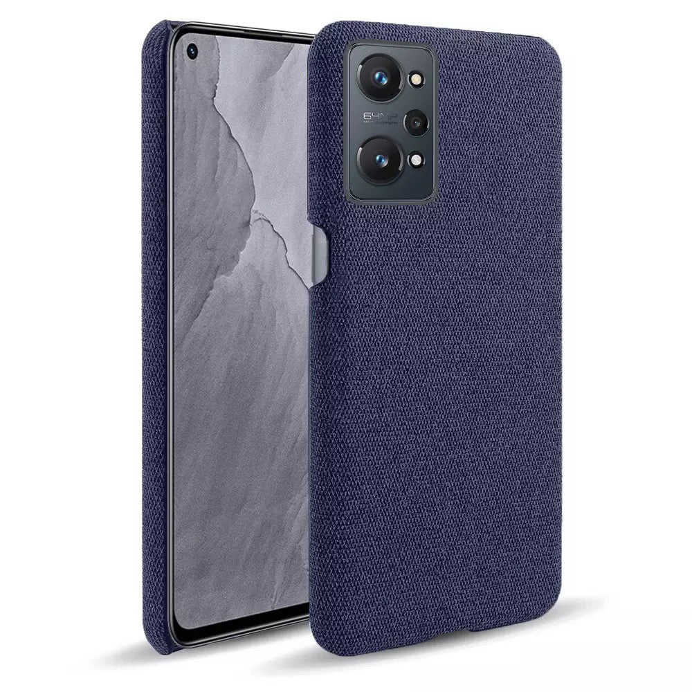 Stoff überzogene Soft Hülle/Case für Realme GT 7 Pro., GT NEO 6, 6T, 5, 3T, 3, 2, Master Edition, Narzo 50, 30, X50, X2 Pro, X2, C75, C55, C51, C35, C33 C31, C30, C25Y, C21Y, C11, , 14X, 14 Pro, 12 Pro Plus, 12 Plus, 12 Pro, 12 | ZITOCASES®