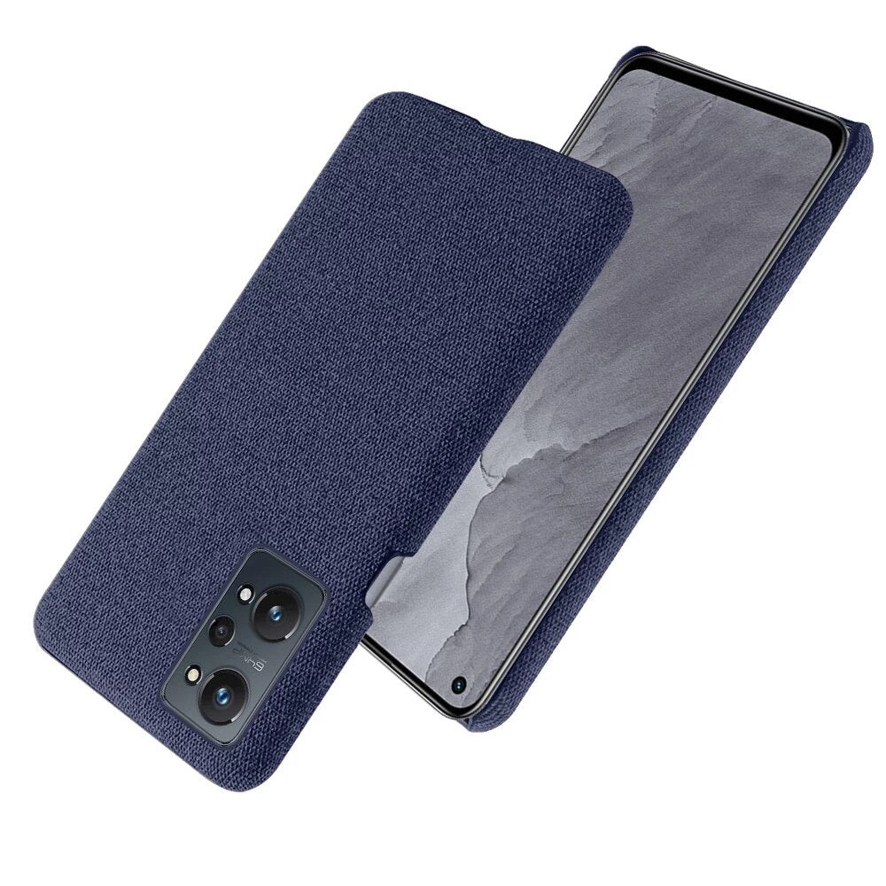 Stoff überzogene Soft Hülle/Case für Realme GT 7 Pro., GT NEO 6, 6T, 5, 3T, 3, 2, Master Edition, Narzo 50, 30, X50, X2 Pro, X2, C75, C55, C51, C35, C33 C31, C30, C25Y, C21Y, C11, , 14X, 14 Pro, 12 Pro Plus, 12 Plus, 12 Pro, 12 | ZITOCASES®