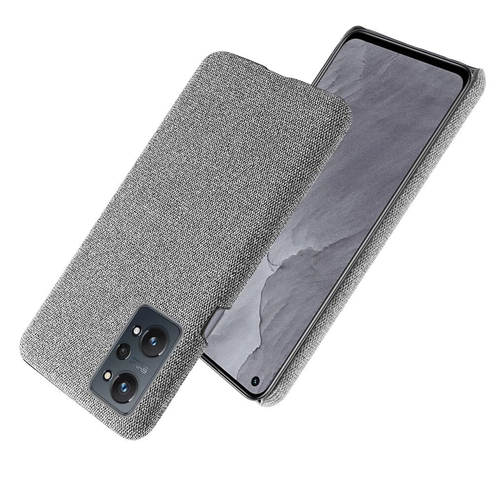 Stoff überzogene Soft Hülle/Case für Realme GT NEO 6, 6T, 5, 3T, 3, 2, Master Edition, Narzo 50, 30, X50, X2 Pro, X2, C55, C51, C35, C33 C31, C30, C25Y, C21Y, C11, 12 Pro Plus, 12 Plus, 12 Pro, 12, 9 Pro Plus, 9 Pro, 9i, 8 Pro, 8i, 8 | ZITOCASES®