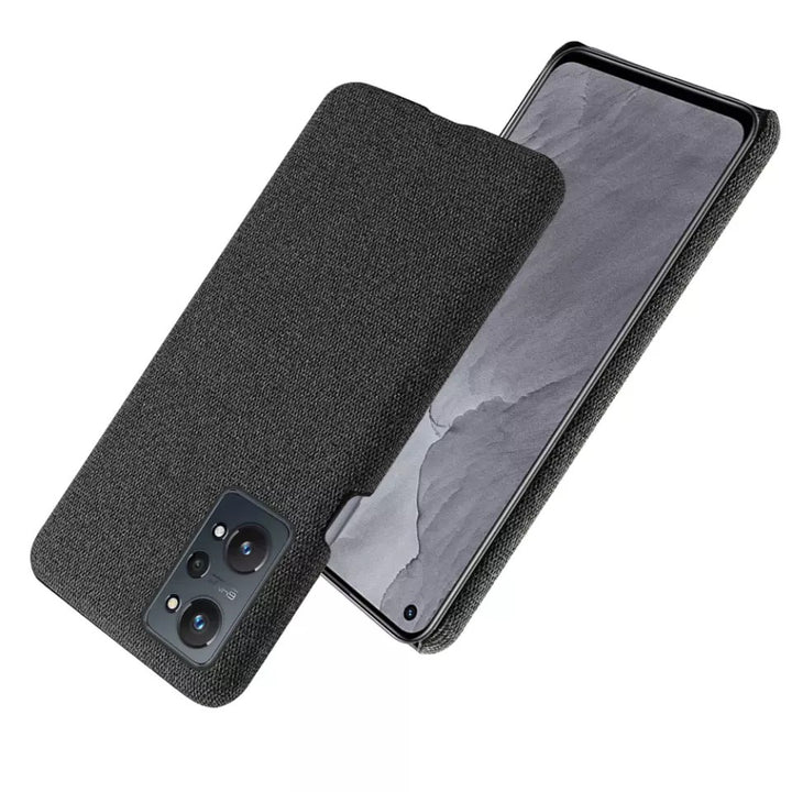 Stoff überzogene Soft Hülle/Case für Realme GT NEO 6, 6T, 5, 3T, 3, 2, Master Edition, Narzo 50, 30, X50, X2 Pro, X2, C55, C51, C35, C33 C31, C30, C25Y, C21Y, C11, 12 Pro Plus, 12 Plus, 12 Pro, 12, 9 Pro Plus, 9 Pro, 9i, 8 Pro, 8i, 8 | ZITOCASES®