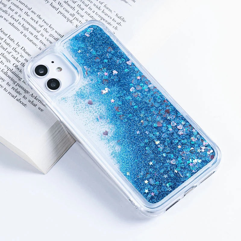 Liquid Schwimmende Glitzer Flakes Hülle/Case verschiedene Farben für iPhone 16, 16 Plus, 16 Pro, 16 Pro Max, 15, 15 Plus, 15 Pro, 15 Pro Max, 14, 14 Plus, 14 Pro, 14 Pro Max, 13, 13 Pro, 13 Pro Max, 13 Mini, 12, 12 Pro, 12 Pro Max, 12 Mini, SE, 11 | ZITOCASES®