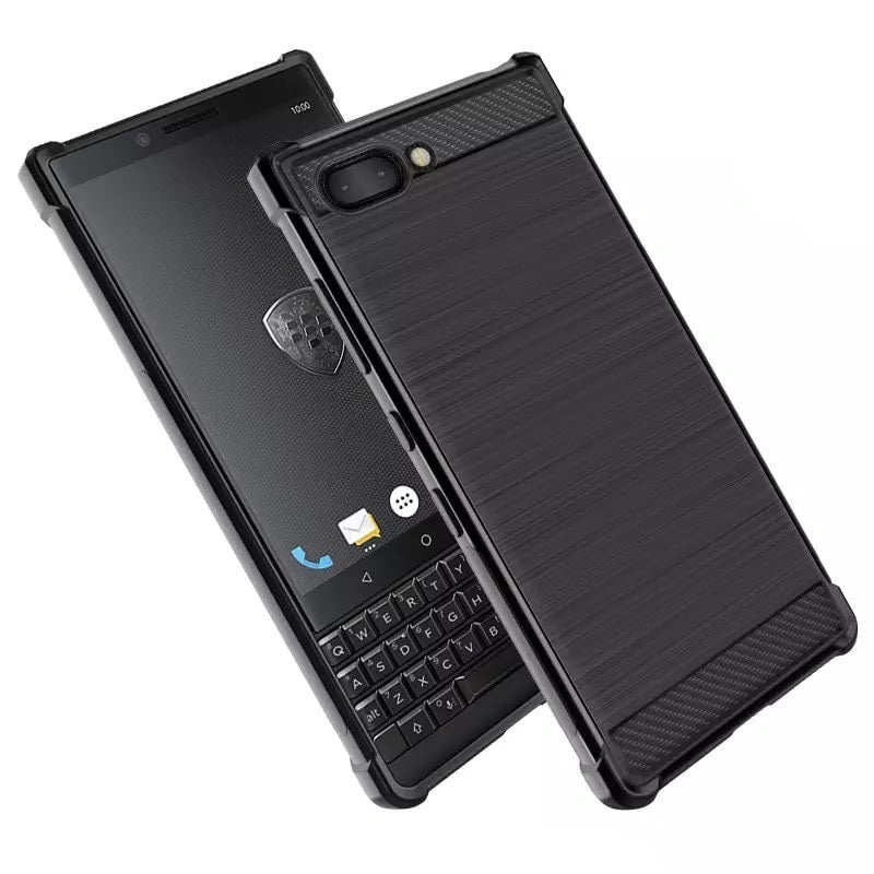 Edle Carbon Akzente Soft Hülle/Case verschiedene Farben für BlackBerry KEY One, 2, 2 Lite, 2 LE, Motion | ZITOCASES®