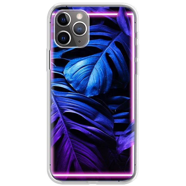 Neon Palmen Motiv Soft Hülle/Case für iPhone 16, 16 Plus, 16 Pro, 16 Pro Max, 15, 15 Plus, 15 Pro, 15 Pro Max, 14, 14 Plus, 14 Pro, 14 Pro Max, 13, 13 Pro, 13 Pro Max, 13 Mini, 12, 12 Pro, 12 Pro Max, 12 Mini, SE, 11, 11 Pro, 11 Pro Max | ZITOCASES®