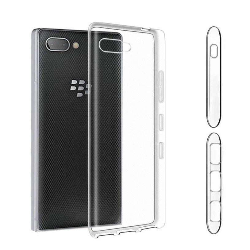 Transparente Silikon Hülle/Case für BlackBerry KEY One, 2, 2 Lite, 2 LE, Motion | ZITOCASES®